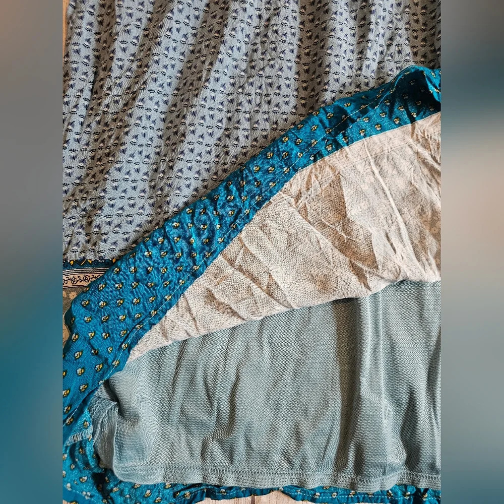 Old Navy Size 2X 100% Rayon Lined Relaxed Tunic Dress Boho Modest Cottagecore - Picture 8 of 10